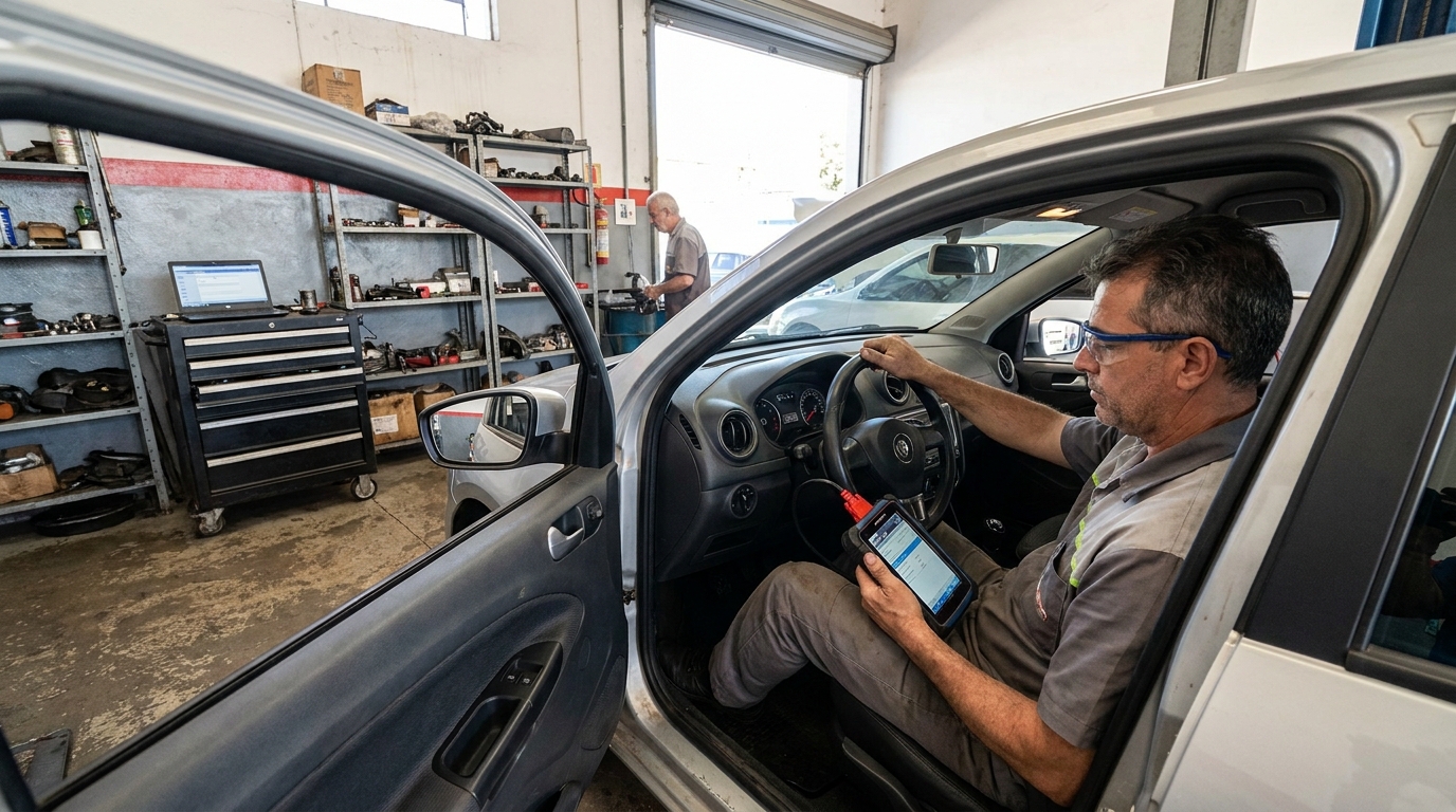 Reset de Airbag profissional em Maringá‑PR