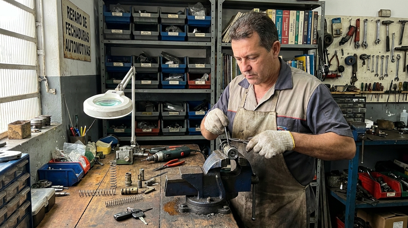 Troca de Segredo do Miolo da Porta 24 horas em Maringá‑PR
