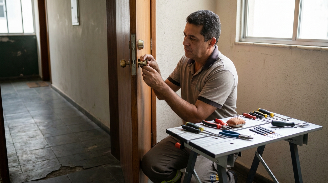 Troca de Segredo Residencial em Maringá‑PR